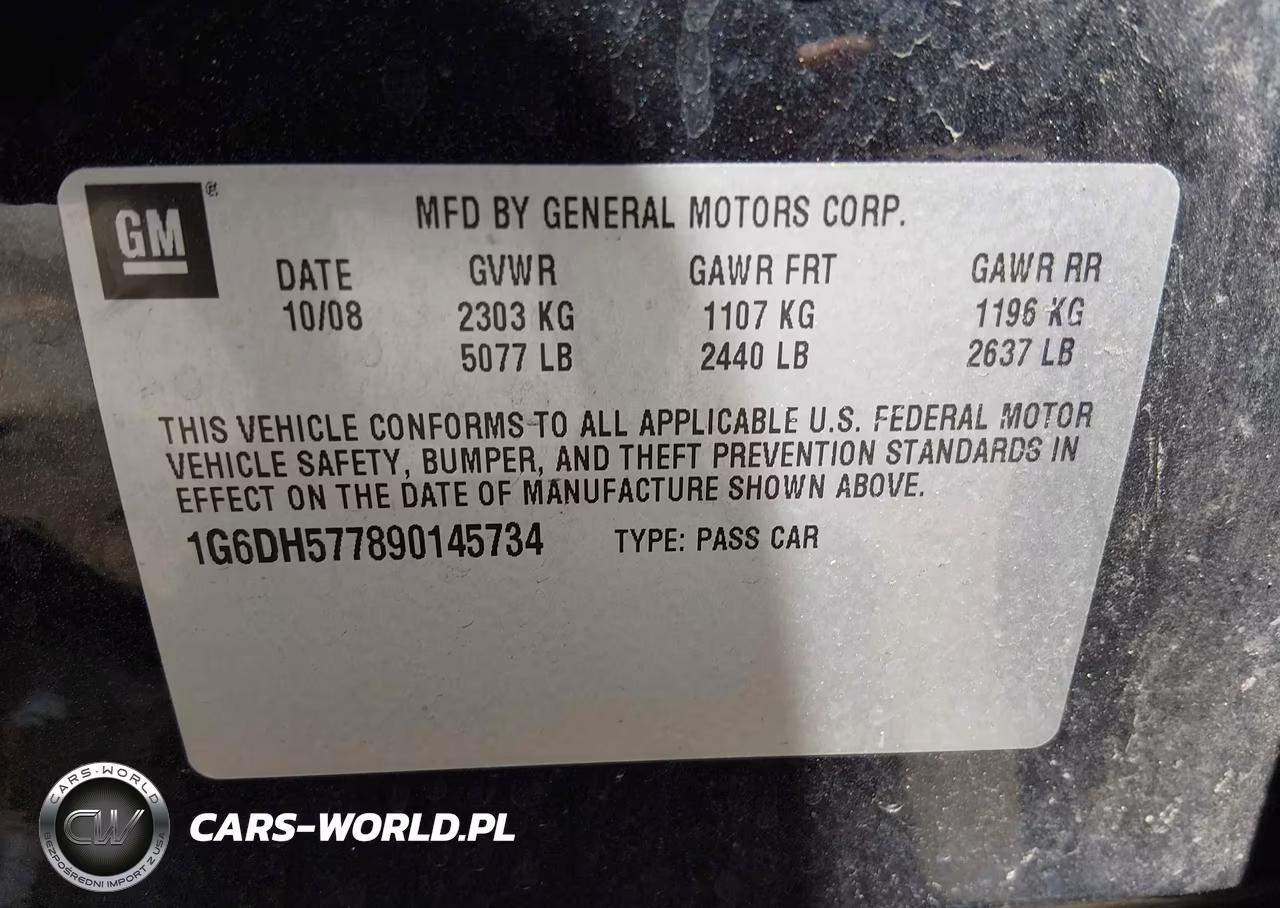 2009 Cadillac Cts Standard VIN:1G6DH577890145734 - 9
