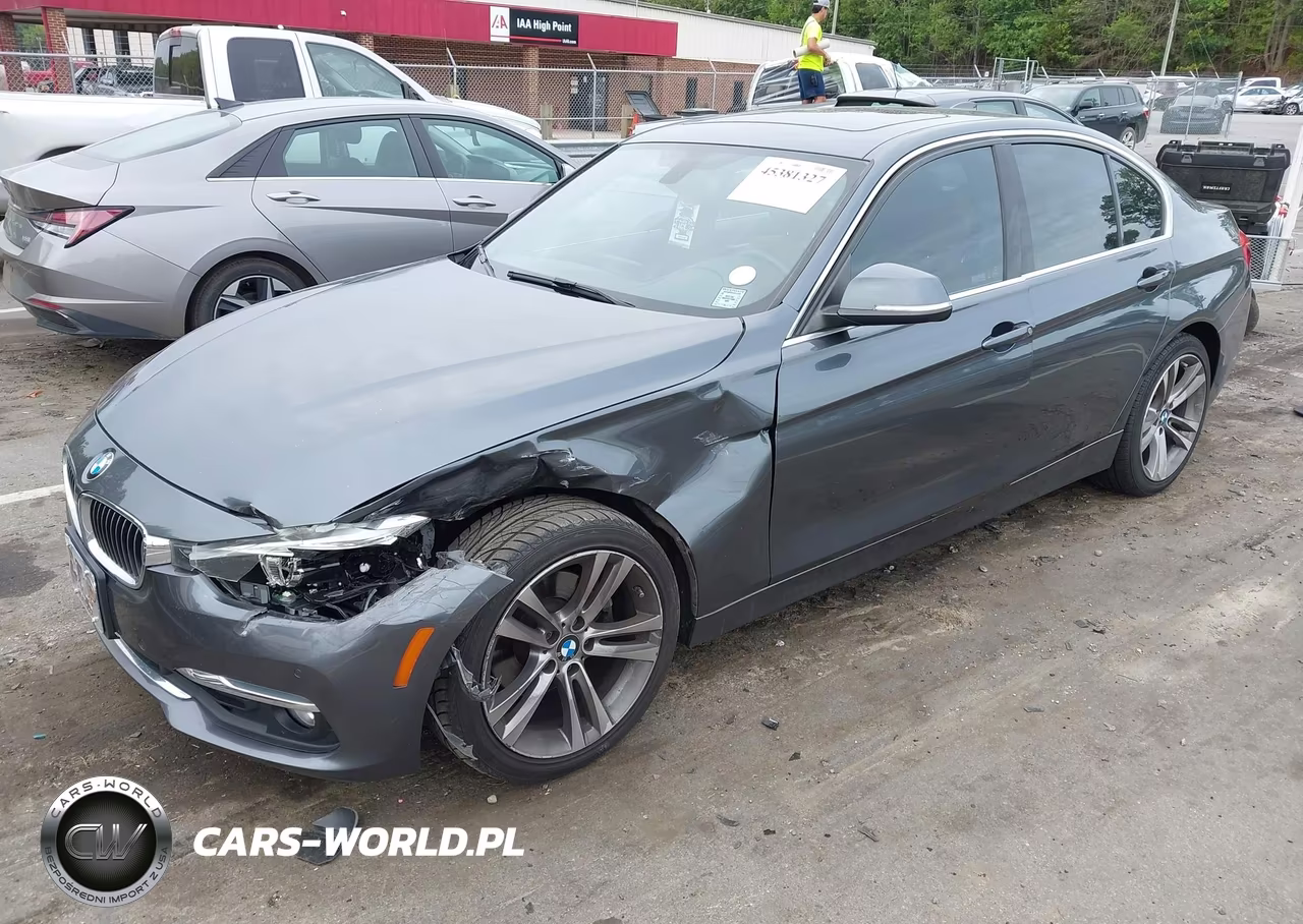 2017 BMW 330I VIN:WBA8B9G54HNU51656 - 2