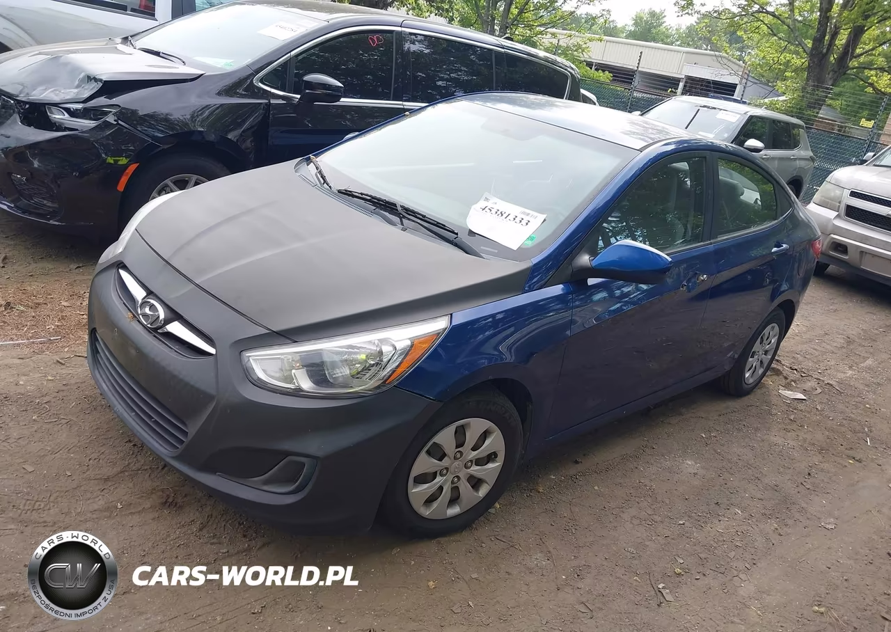 2015 Hyundai Accent Gls VIN:KMHCT4AE9FU796489 - 2