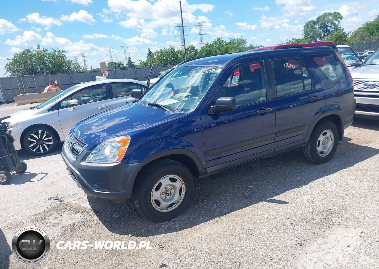 2002 Honda Cr-V Lx VIN:JHLRD78442C034152 - 2