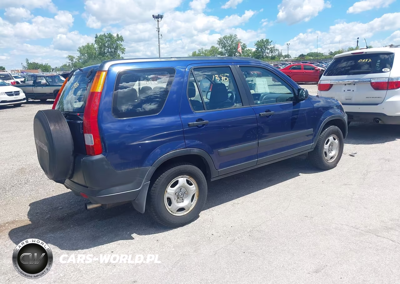 2002 Honda Cr-V Lx VIN:JHLRD78442C034152 - 4