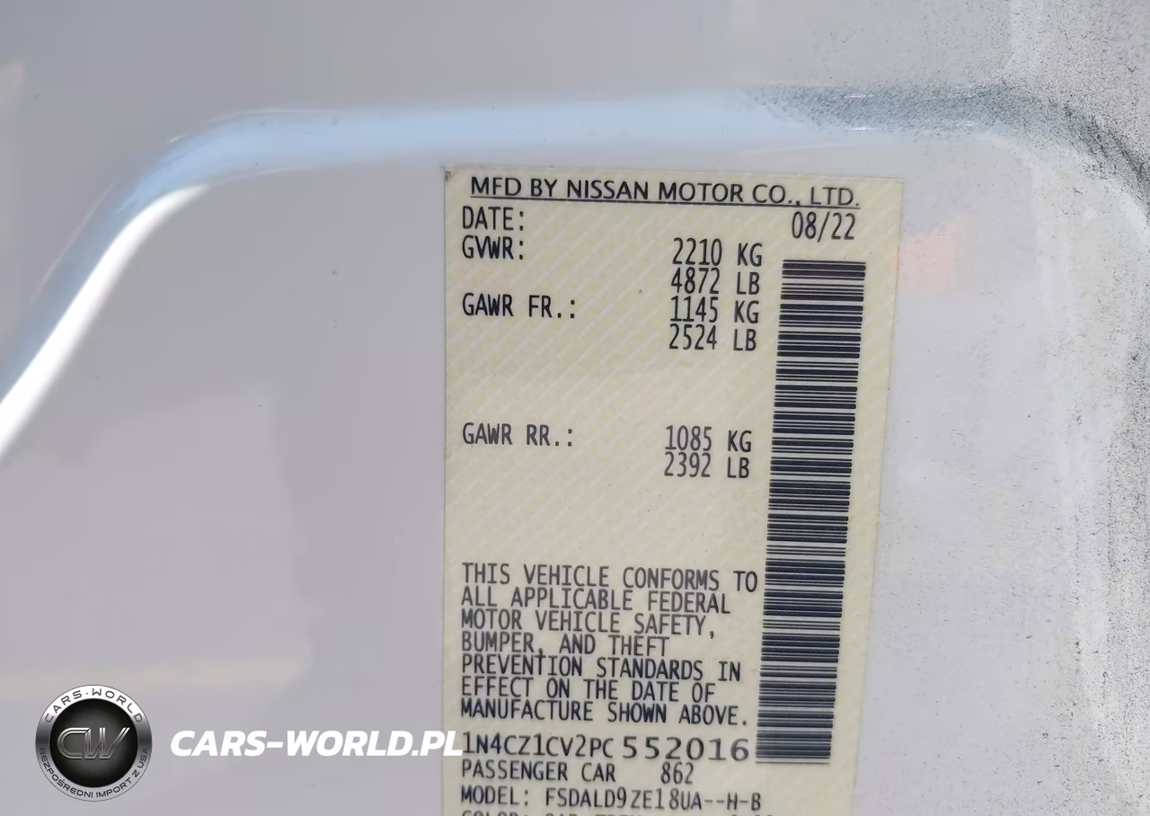 2023 Nissan Leaf Sv Plus 60 Kwh VIN:1N4CZ1CV2PC552016 - 9