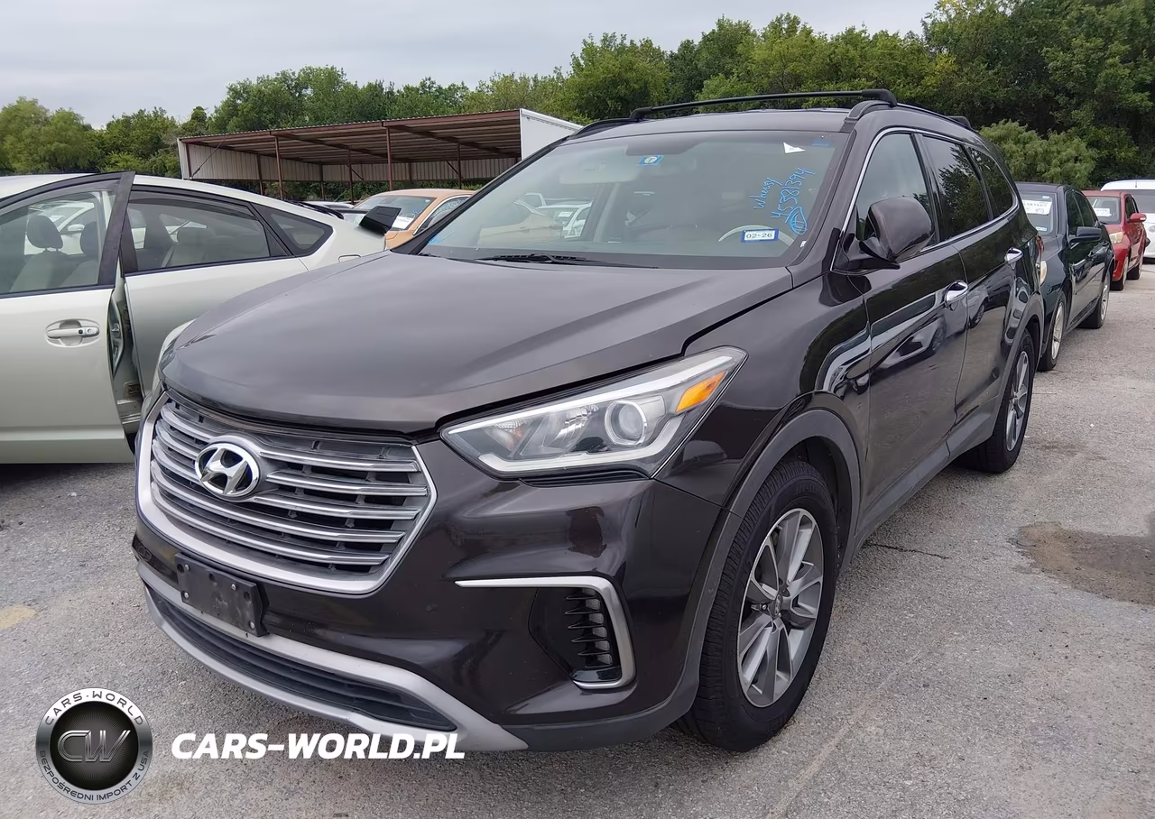 2017 Hyundai Santa Fe Se VIN:KM8SM4HF0HU167536 - 2