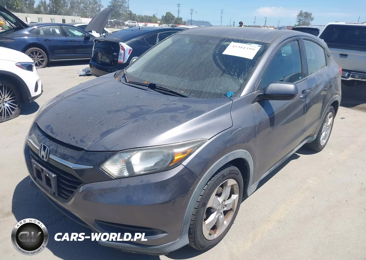 2016 Honda Hr-V Lx VIN:3CZRU5H30GM719581 - 2
