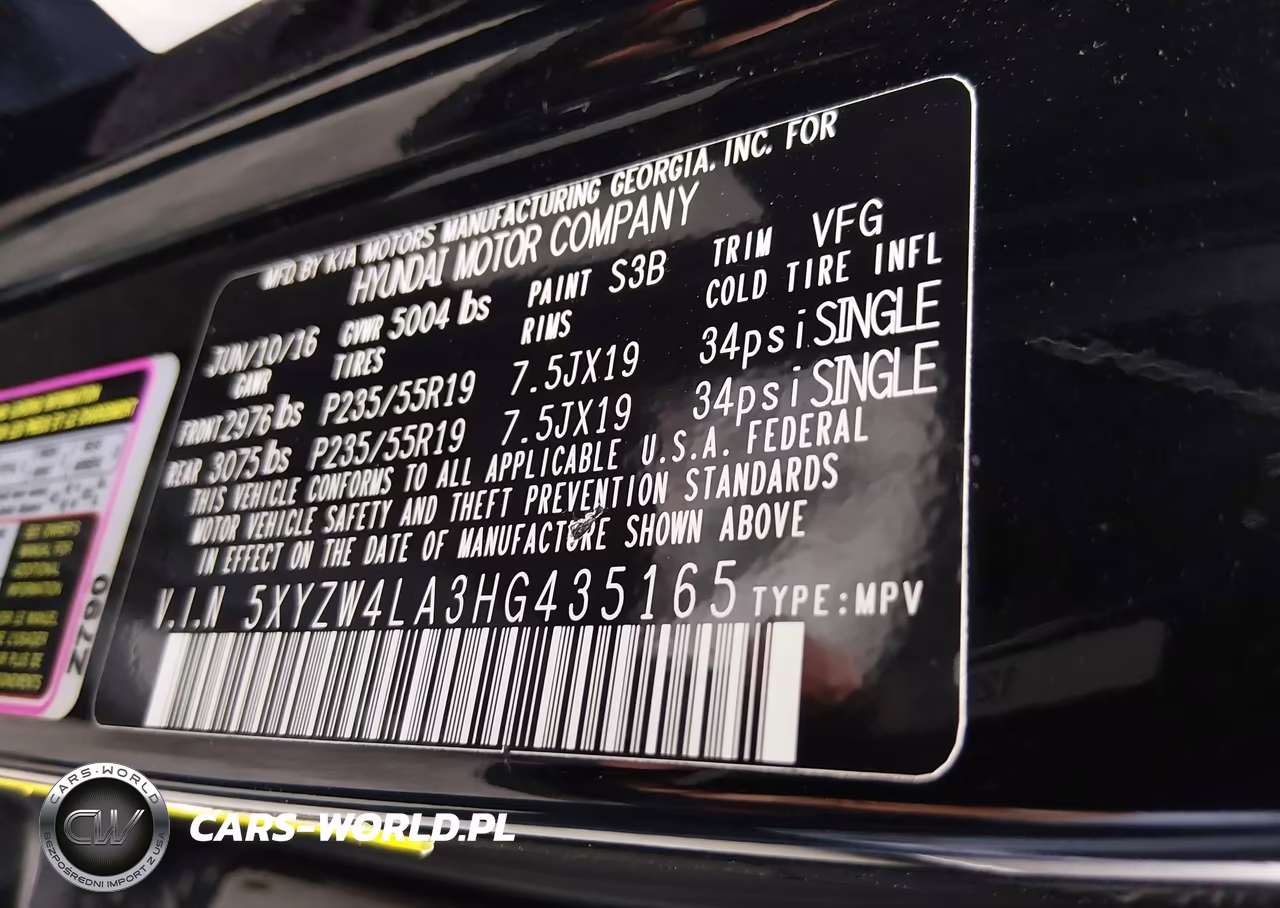2017 Hyundai Santa Fe Sport 2.0T Ultimate VIN:5XYZW4LA3HG435165 - 9
