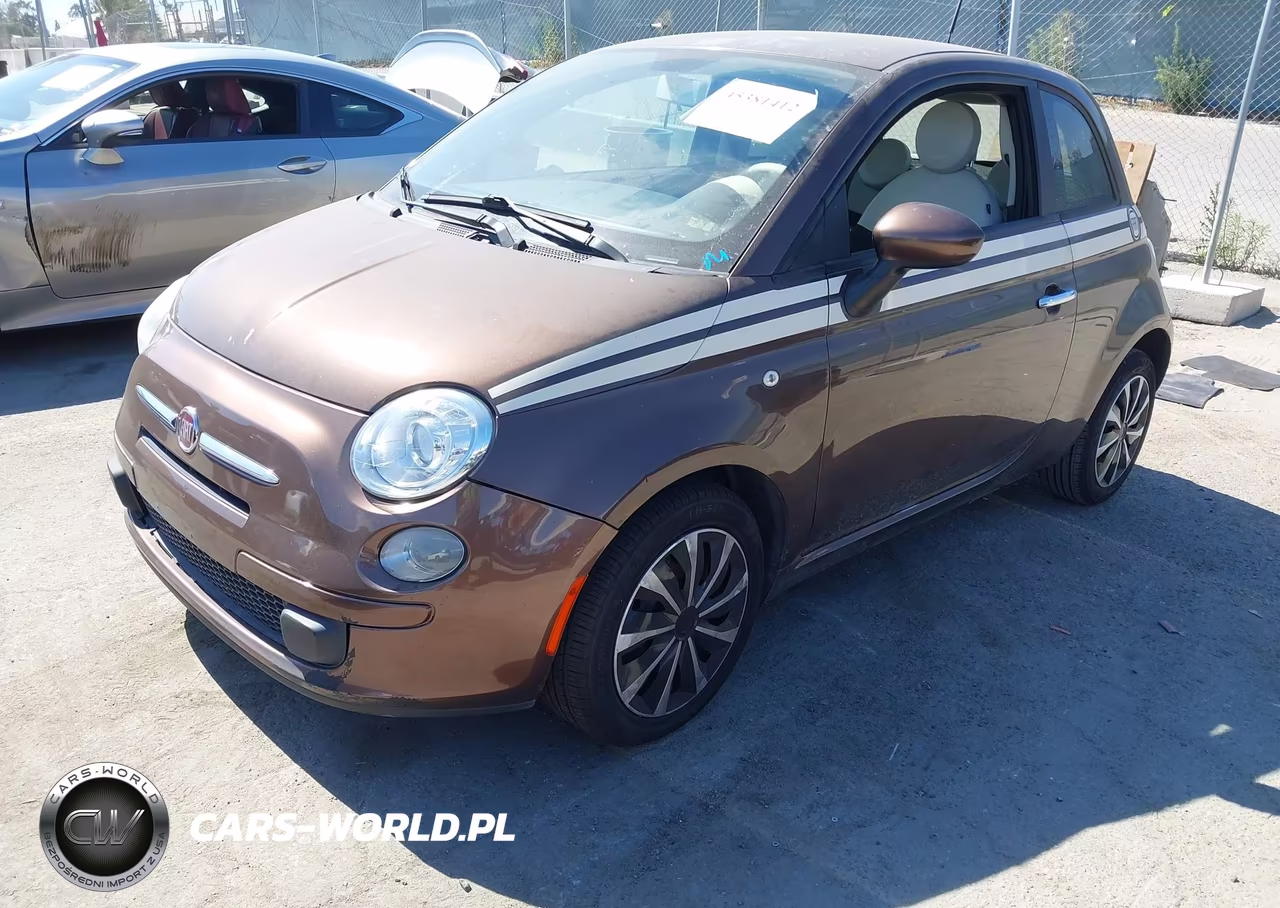 2012 Fiat 500 Pop VIN:3C3CFFAR8CT330640 - 2