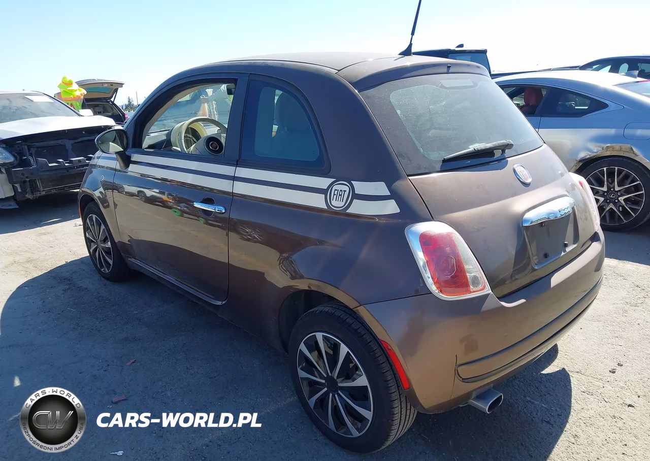 2012 Fiat 500 Pop VIN:3C3CFFAR8CT330640 - 3