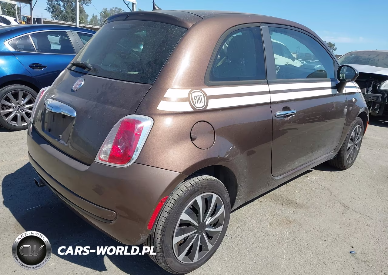 2012 Fiat 500 Pop VIN:3C3CFFAR8CT330640 - 4
