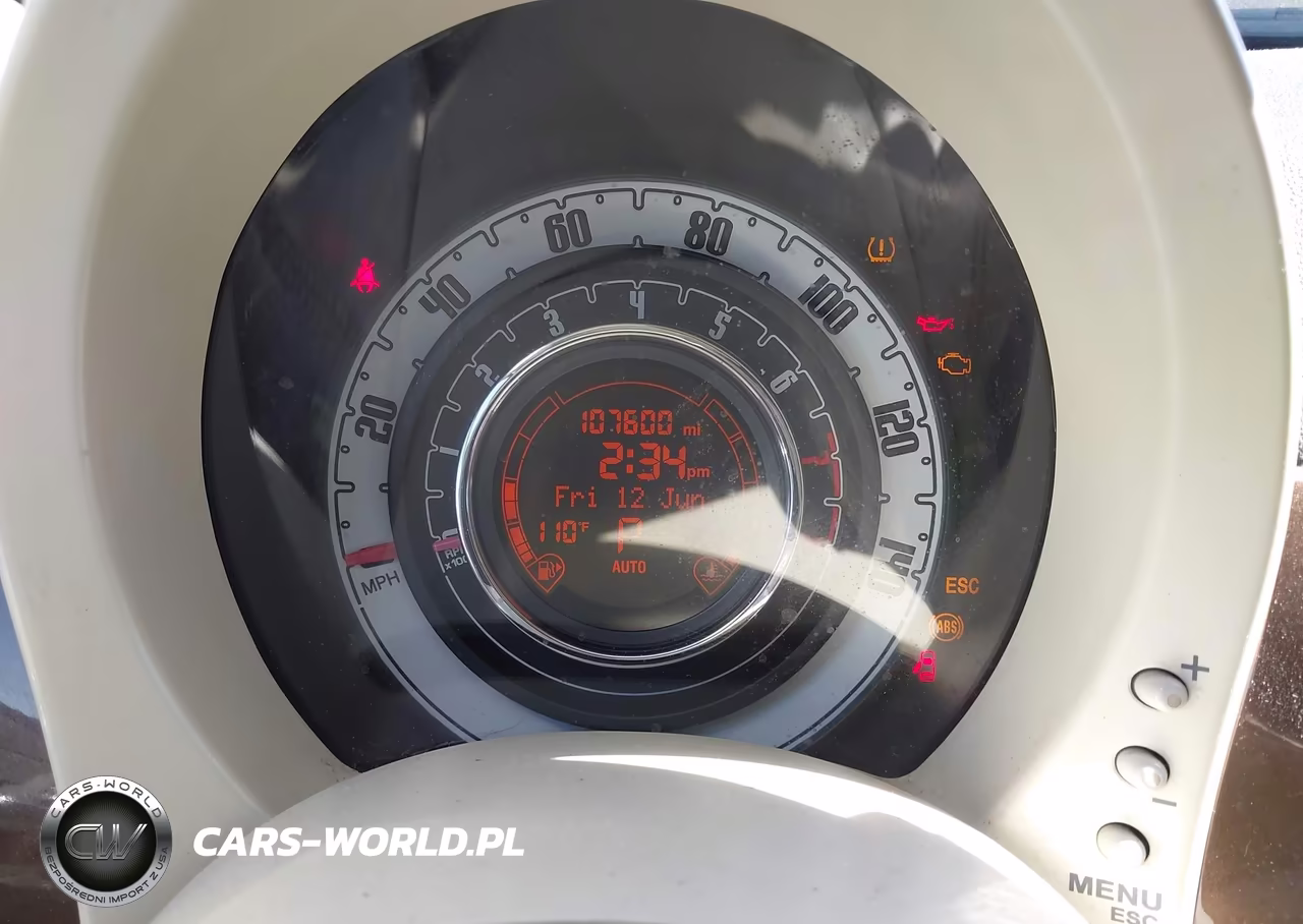 2012 Fiat 500 Pop VIN:3C3CFFAR8CT330640 - 7