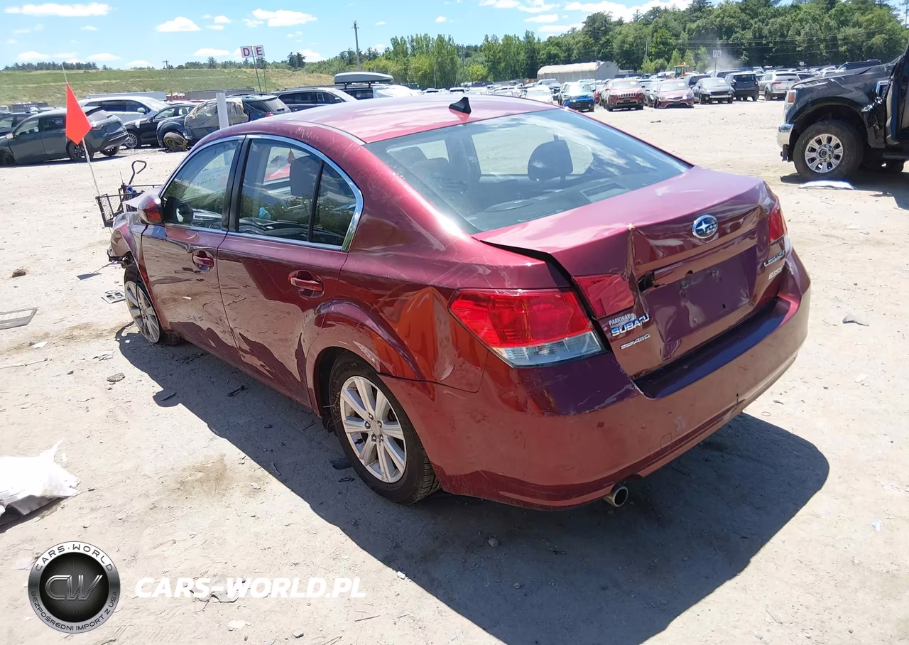 2012 Subaru Legacy 2.5I Premium VIN:4S3BMBH66C3009693 - 3