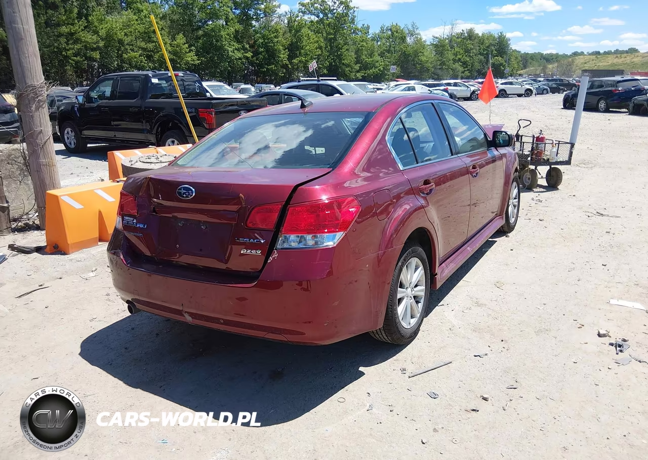 2012 Subaru Legacy 2.5I Premium VIN:4S3BMBH66C3009693 - 4