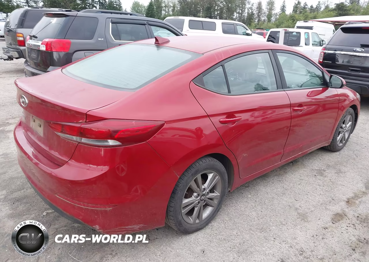 2017 Hyundai Elantra Se VIN:KMHD84LF5HU210501 - 4