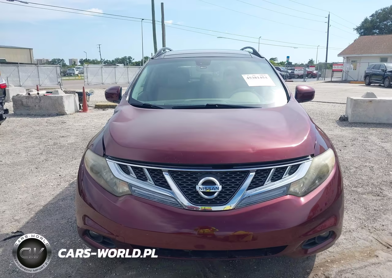 2012 Nissan Murano Sl VIN:JN8AZ1MW9CW235257 - 12