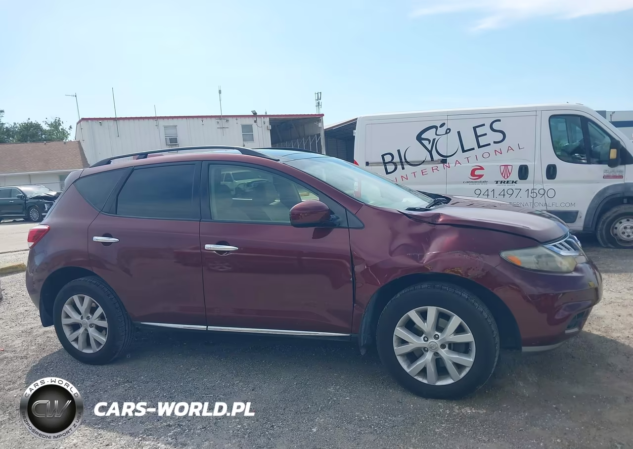 2012 Nissan Murano Sl VIN:JN8AZ1MW9CW235257 - 13