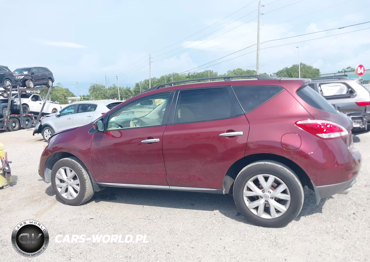 2012 Nissan Murano Sl VIN:JN8AZ1MW9CW235257 - 14