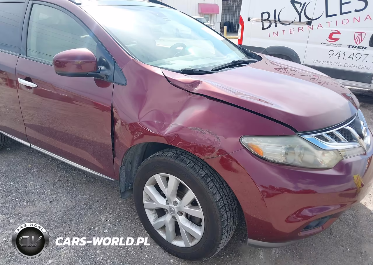 2012 Nissan Murano Sl VIN:JN8AZ1MW9CW235257 - 6