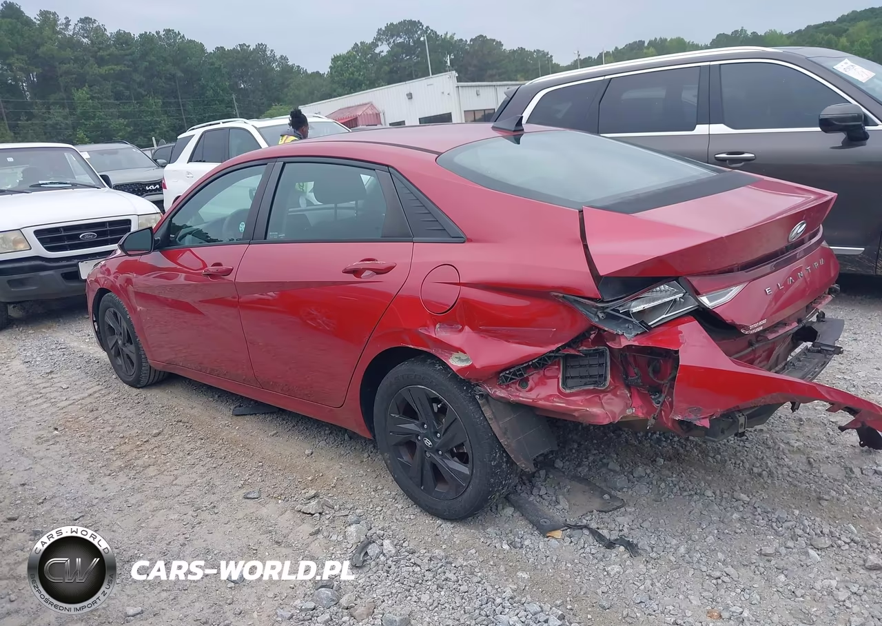 2021 Hyundai Elantra Sel VIN:KMHLS4AG6MU064340 - 14