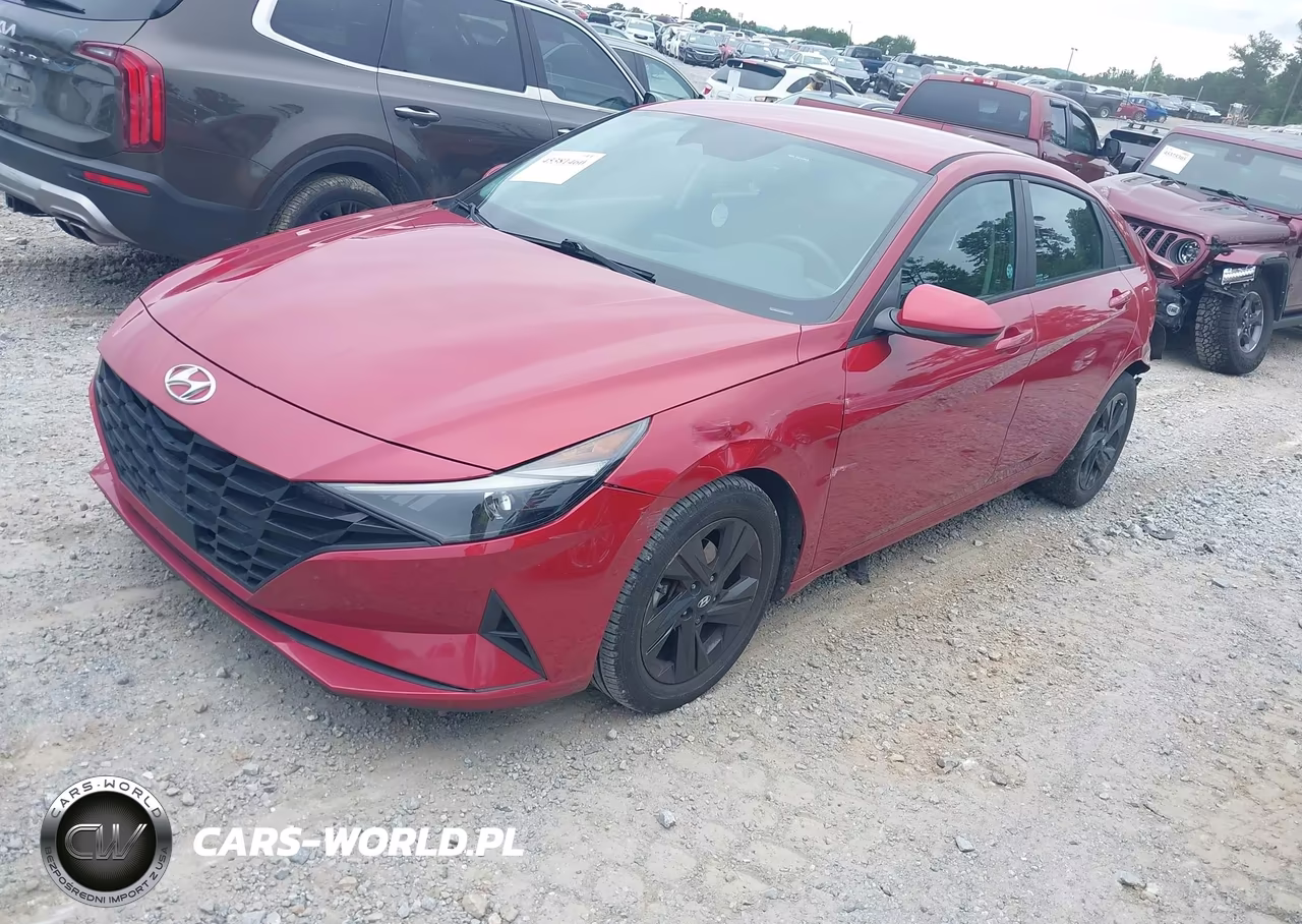 2021 Hyundai Elantra Sel VIN:KMHLS4AG6MU064340 - 2