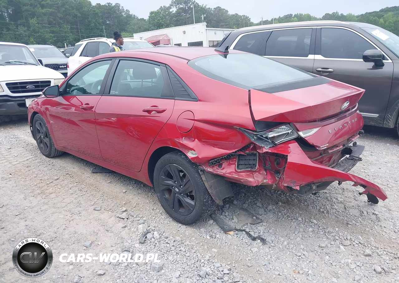 2021 Hyundai Elantra Sel VIN:KMHLS4AG6MU064340 - 3