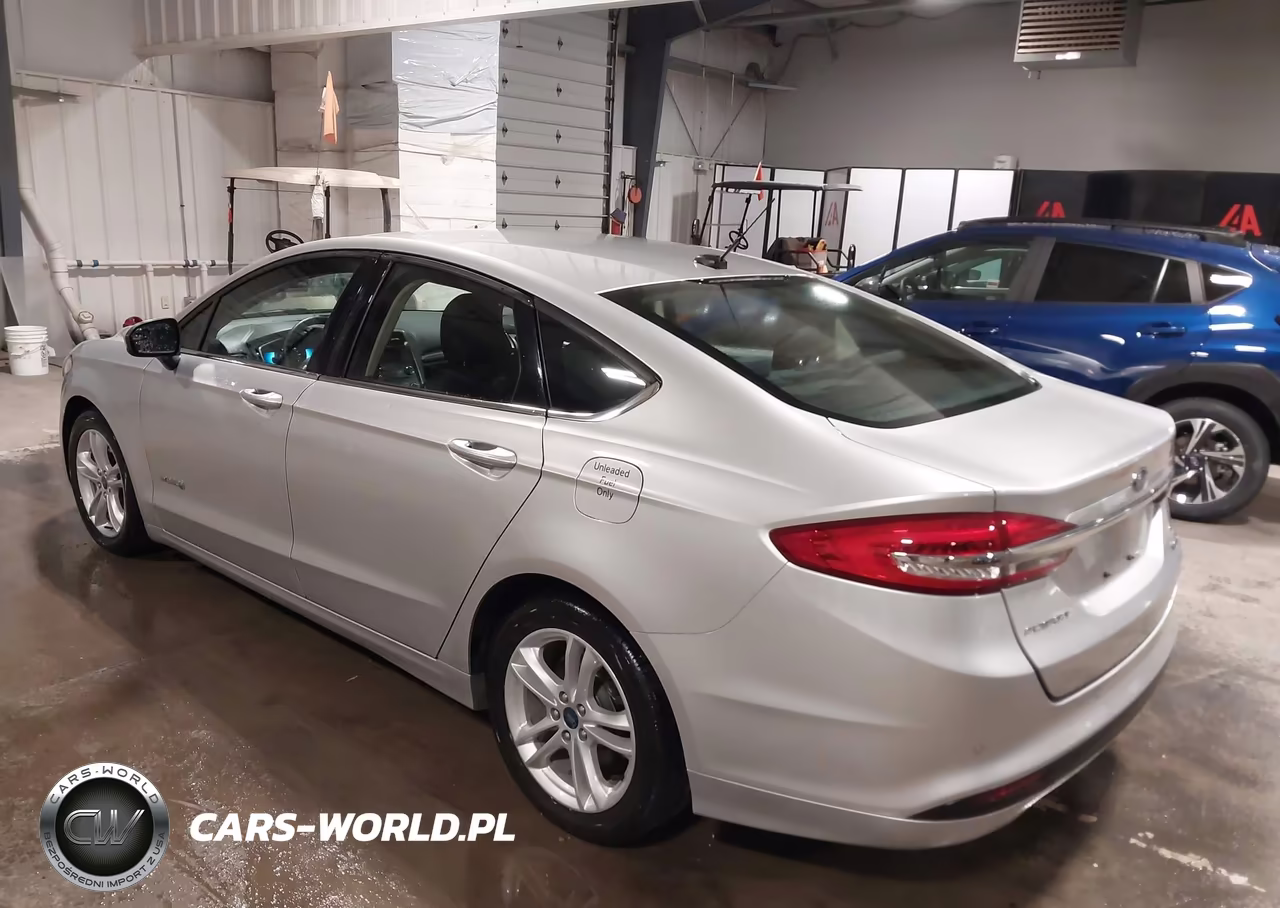 2018 Ford Fusion Hybrid Se VIN:3FA6P0LU2JR258080 - 3