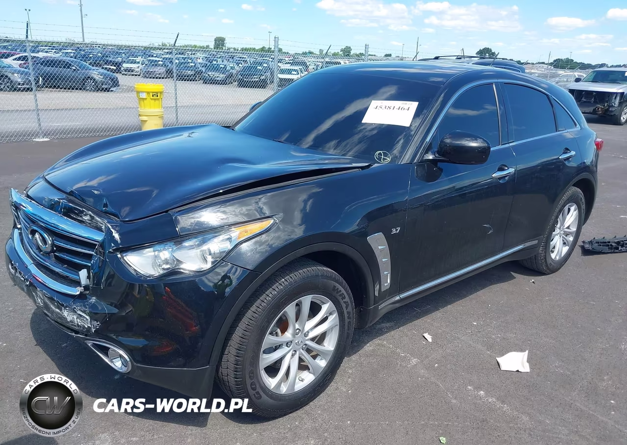 2016 Infiniti Qx70 VIN:JN8CS1MW7GM752796 - 2