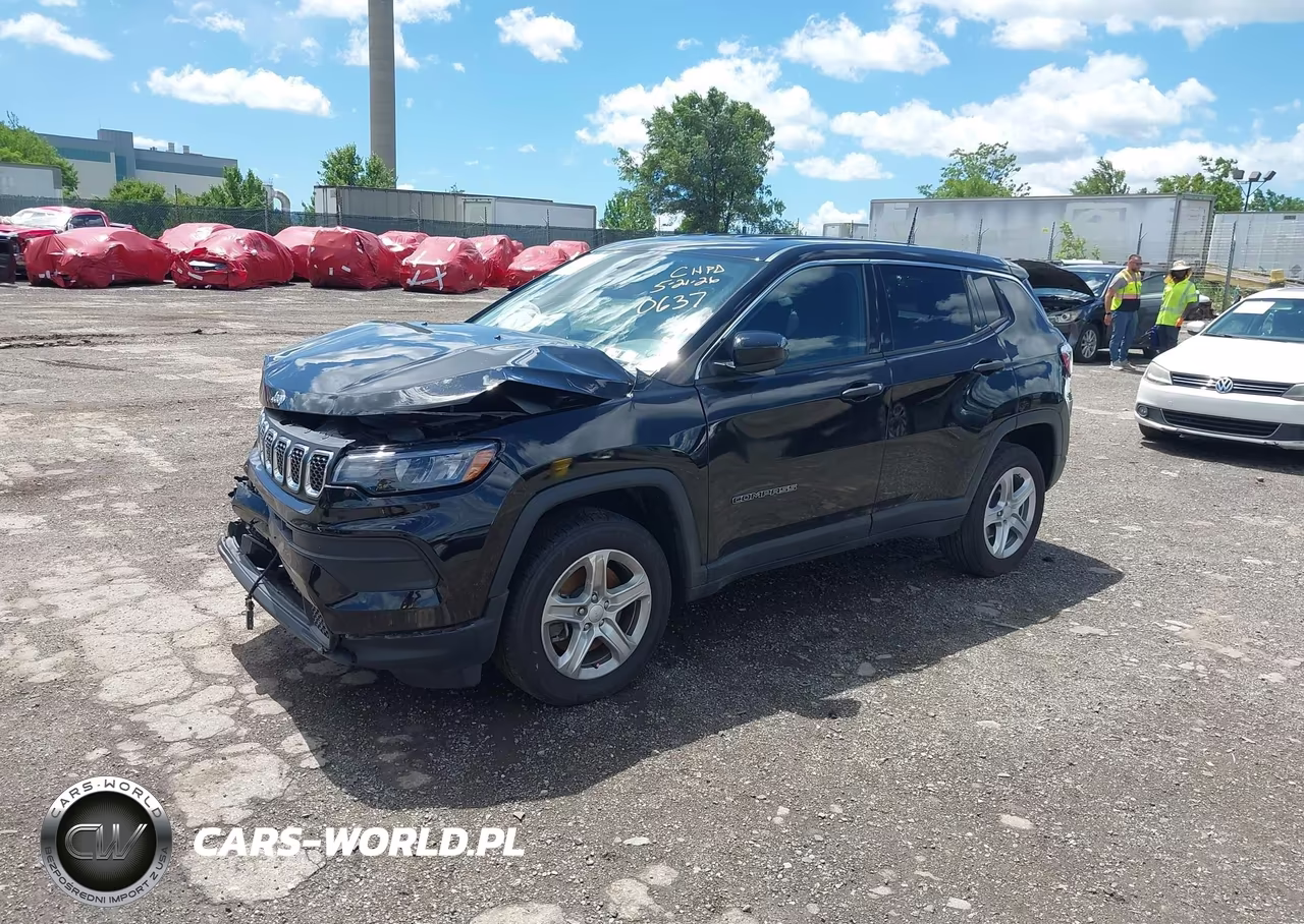 2023 Jeep Compass Sport 4X4 VIN:3C4NJDAN2PT520637 - 2