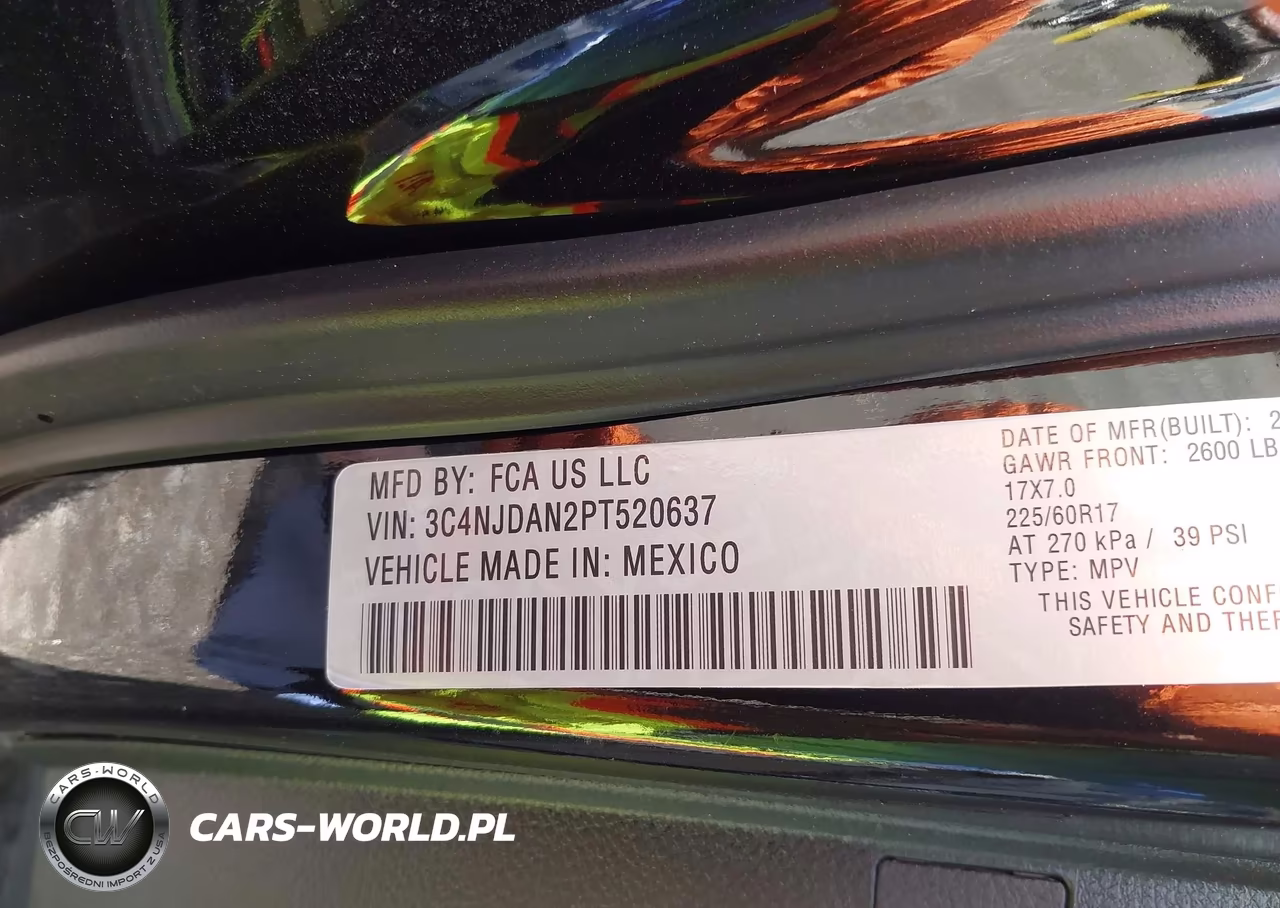 2023 Jeep Compass Sport 4X4 VIN:3C4NJDAN2PT520637 - 9