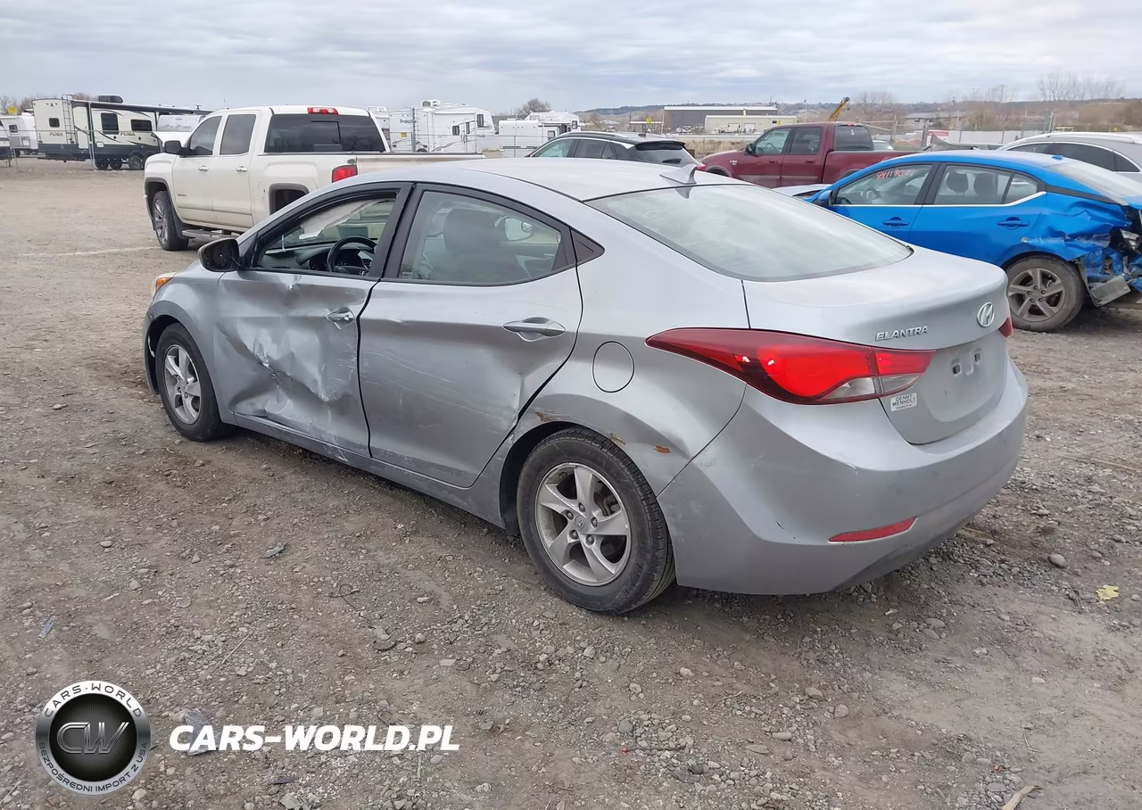 2015 Hyundai Elantra Se VIN:5NPDH4AE4FH577993 - 3