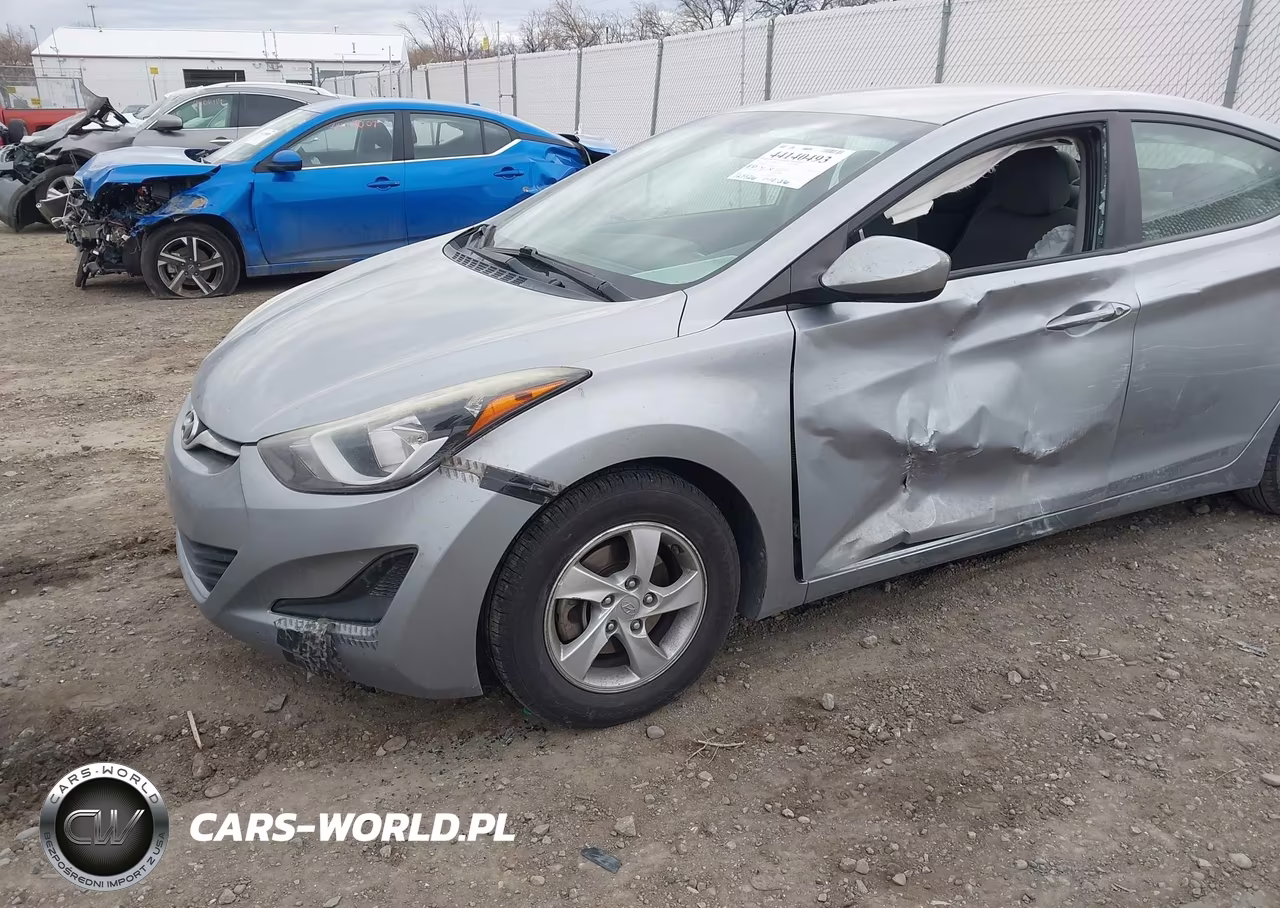 2015 Hyundai Elantra Se VIN:5NPDH4AE4FH577993 - 6