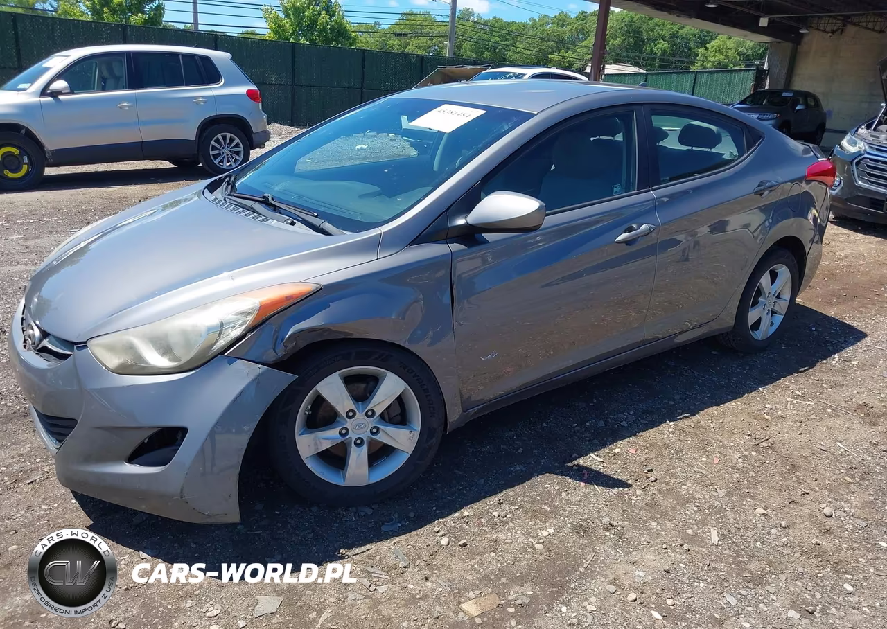 2011 Hyundai Elantra Gls VIN:5NPDH4AE1BH057535 - 6