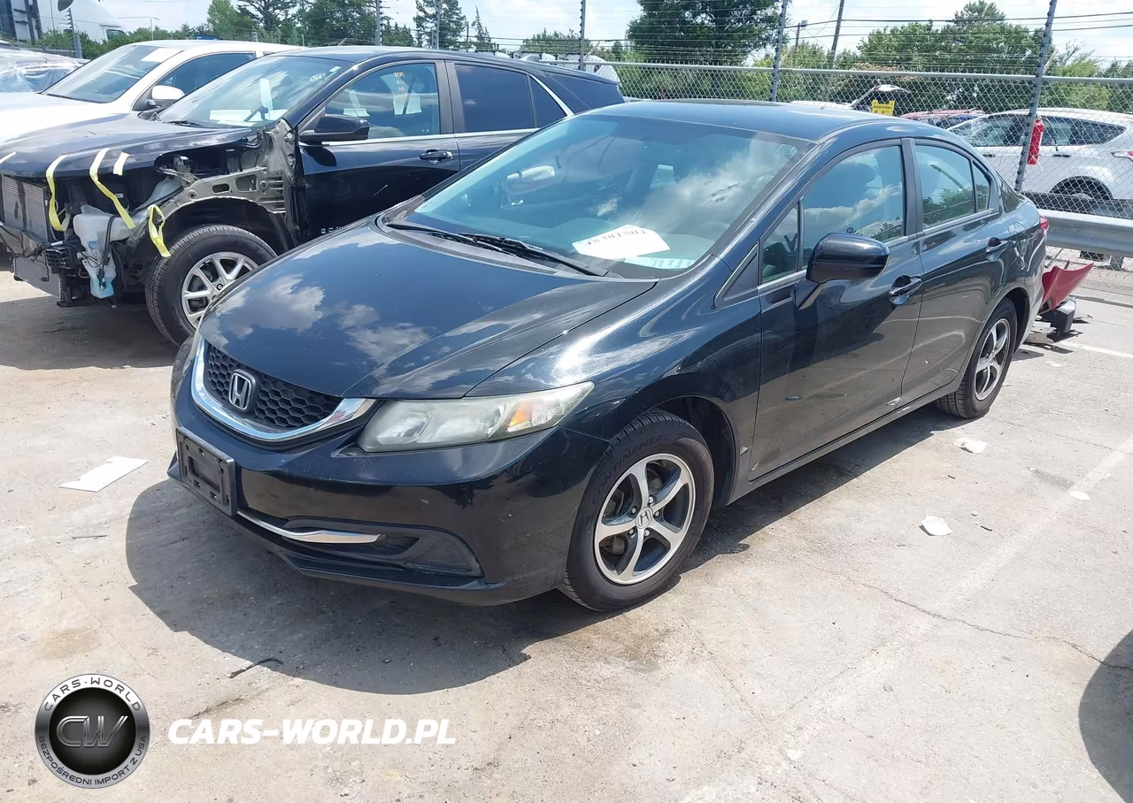 2015 Honda Civic Se VIN:19XFB2F75FE281216 - 2