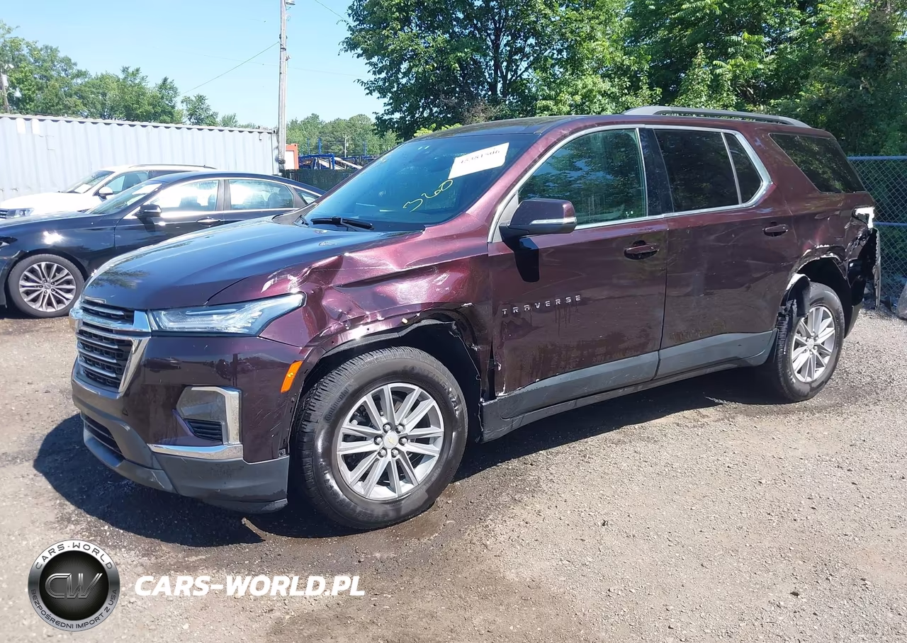 2022 Chevrolet Traverse Awd Lt Leather VIN:1GNEVHKW5NJ134731 - 2