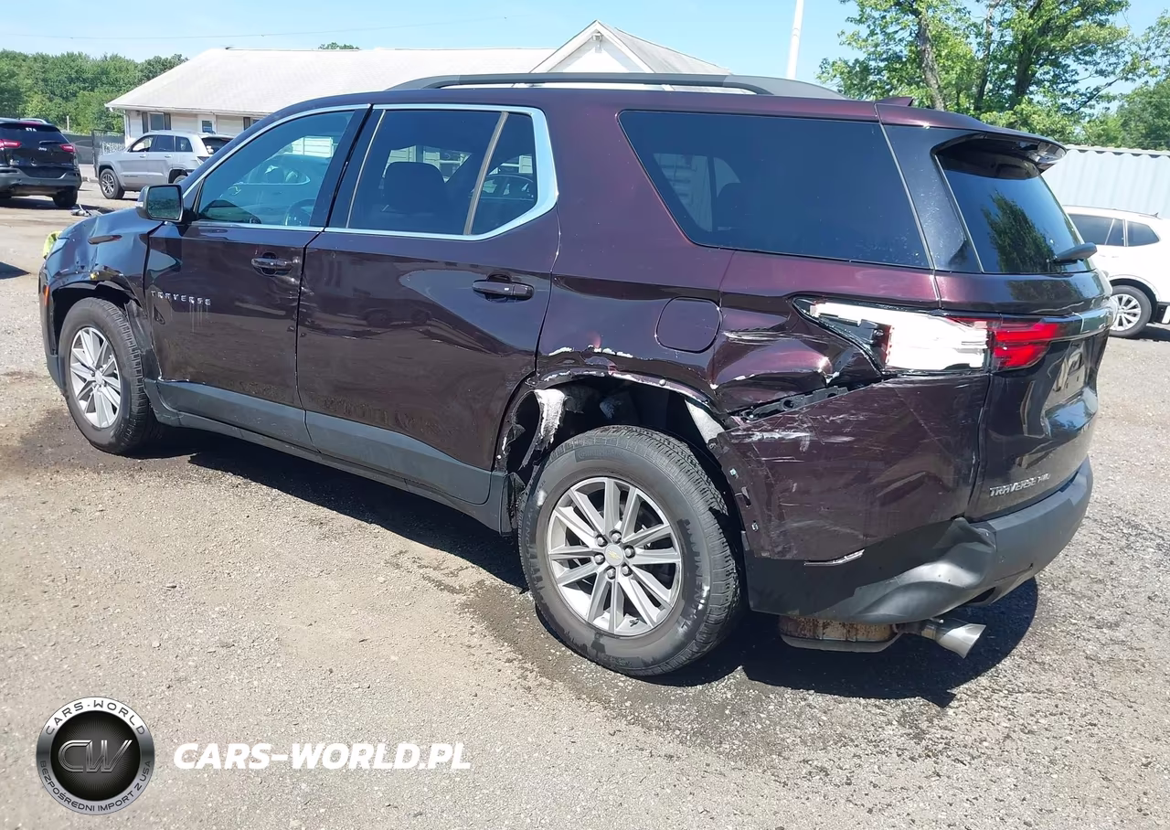 2022 Chevrolet Traverse Awd Lt Leather VIN:1GNEVHKW5NJ134731 - 3