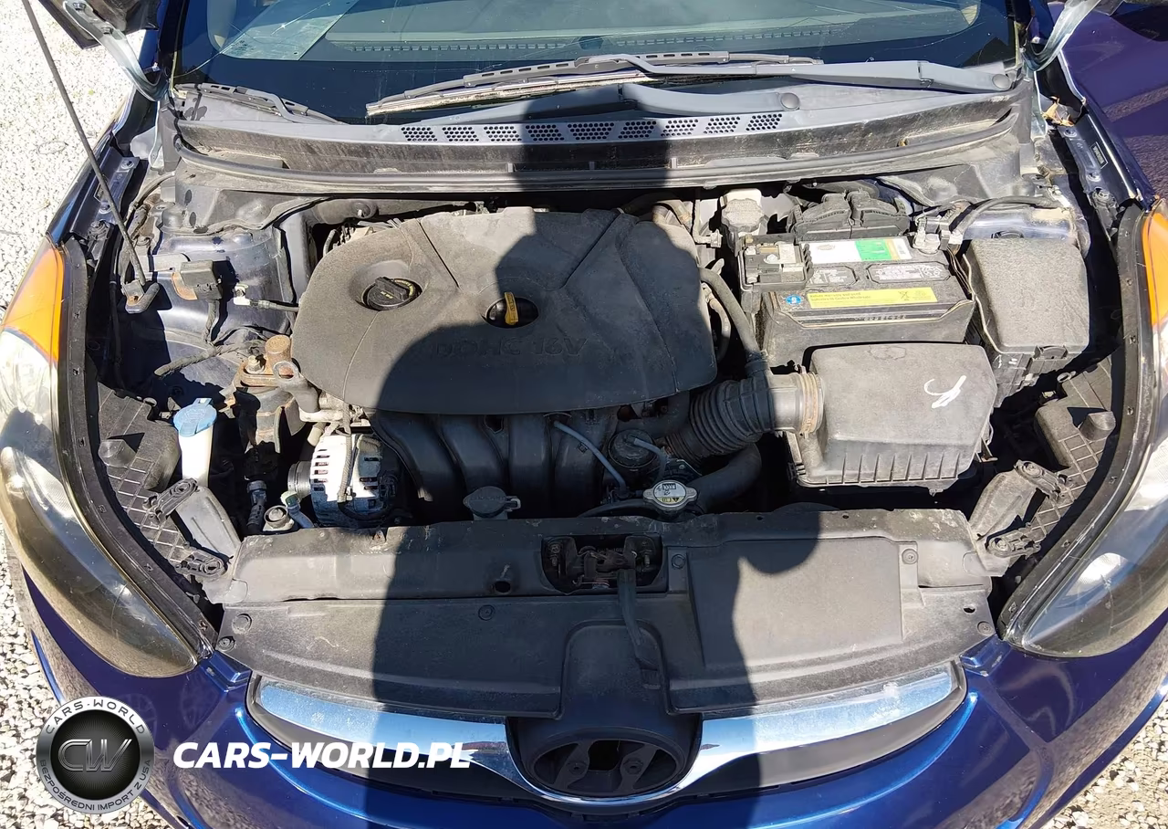 2013 Hyundai Elantra Limited VIN:5NPDH4AE1DH295596 - 10