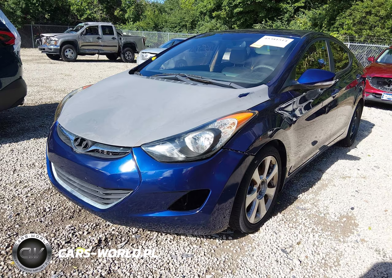 2013 Hyundai Elantra Limited VIN:5NPDH4AE1DH295596 - 2