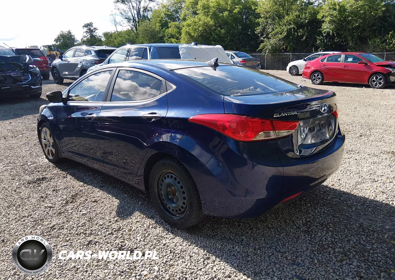 2013 Hyundai Elantra Limited VIN:5NPDH4AE1DH295596 - 3