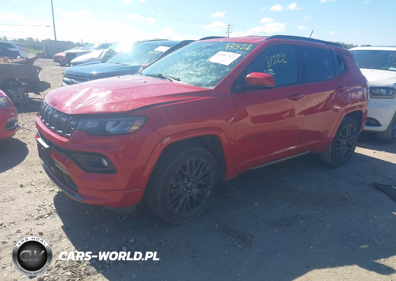 2022 Jeep Compass (Red) Edition 4X4 VIN:3C4NJDCB8NT212470 - 2