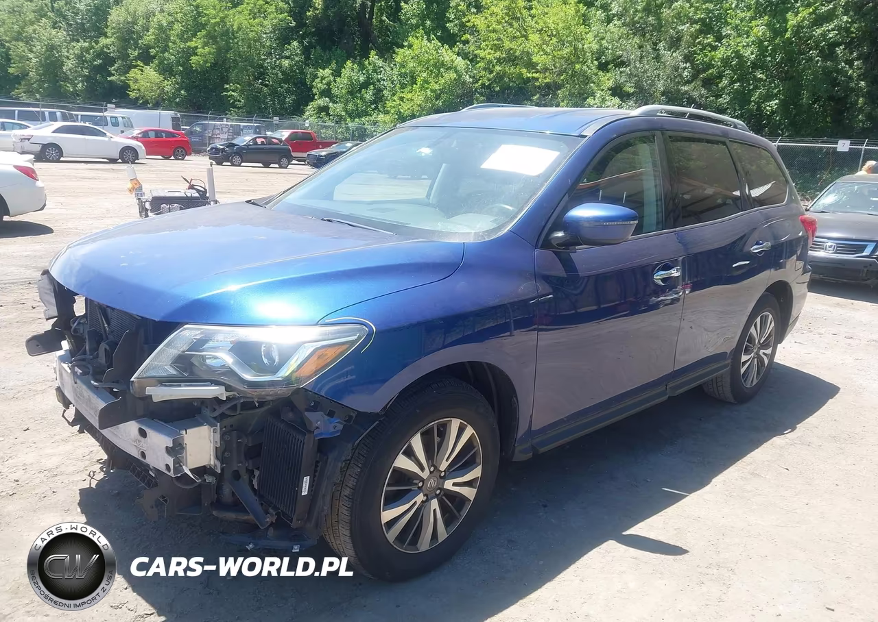 2018 Nissan Pathfinder Sv VIN:5N1DR2MM2JC617122 - 2