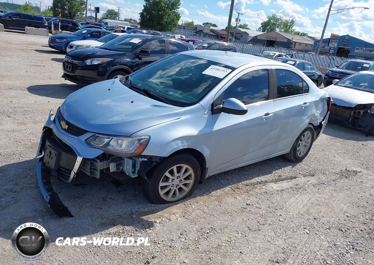 2017 Chevrolet Sonic Lt Auto VIN:1G1JD5SB1H4166285 - 2