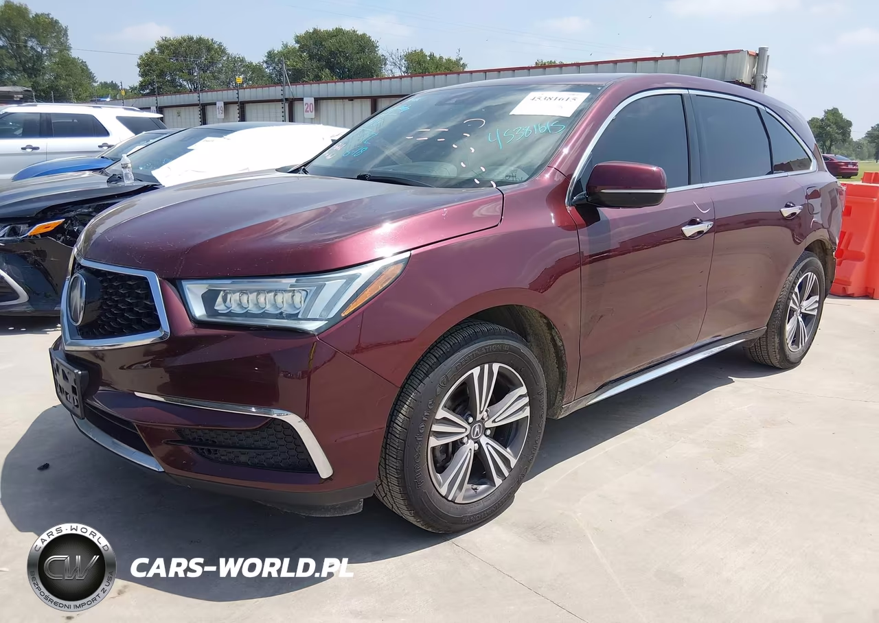 2018 Acura Mdx VIN:5J8YD4H33JL019902 - 2