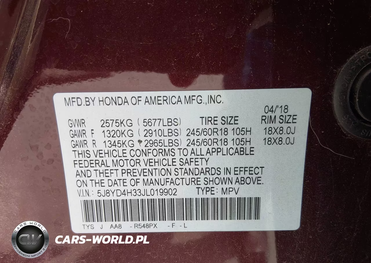 2018 Acura Mdx VIN:5J8YD4H33JL019902 - 9