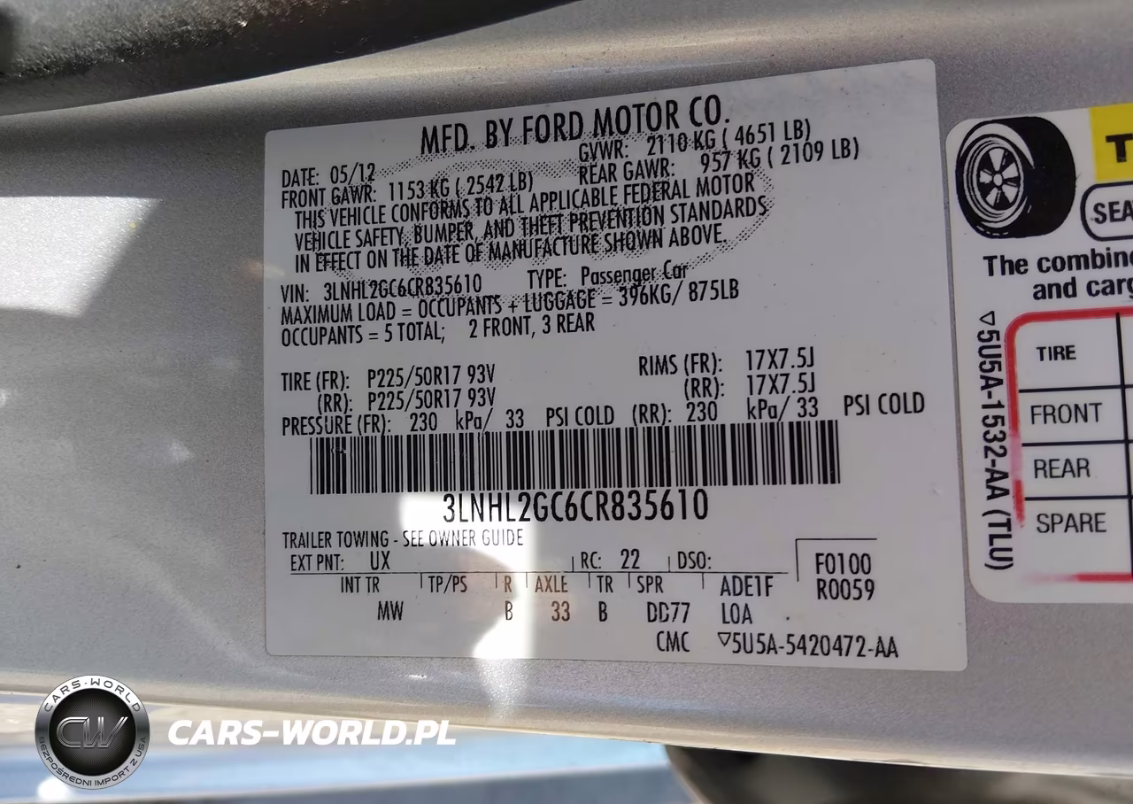 2012 Lincoln Mkz VIN:3LNHL2GC6CR835610 - 9