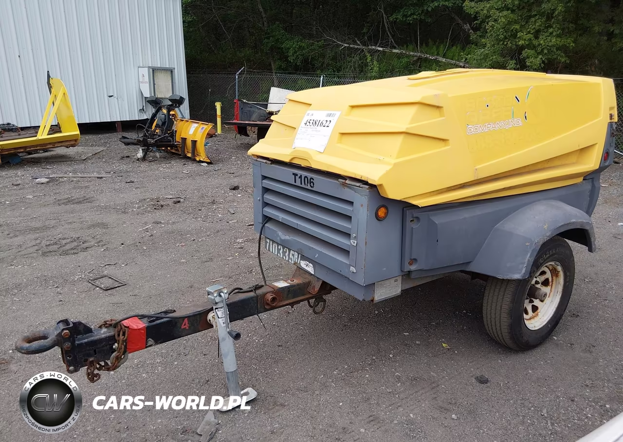 2007 Atlas Copco Air Compressor VIN:4500A10177R021287 - 2