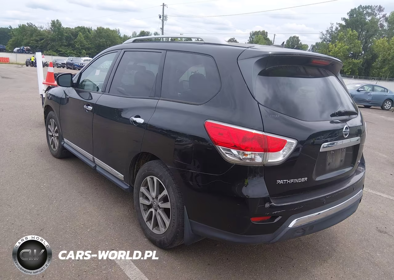 2014 Nissan Pathfinder Sl VIN:5N1AR2MNXEC693964 - 3