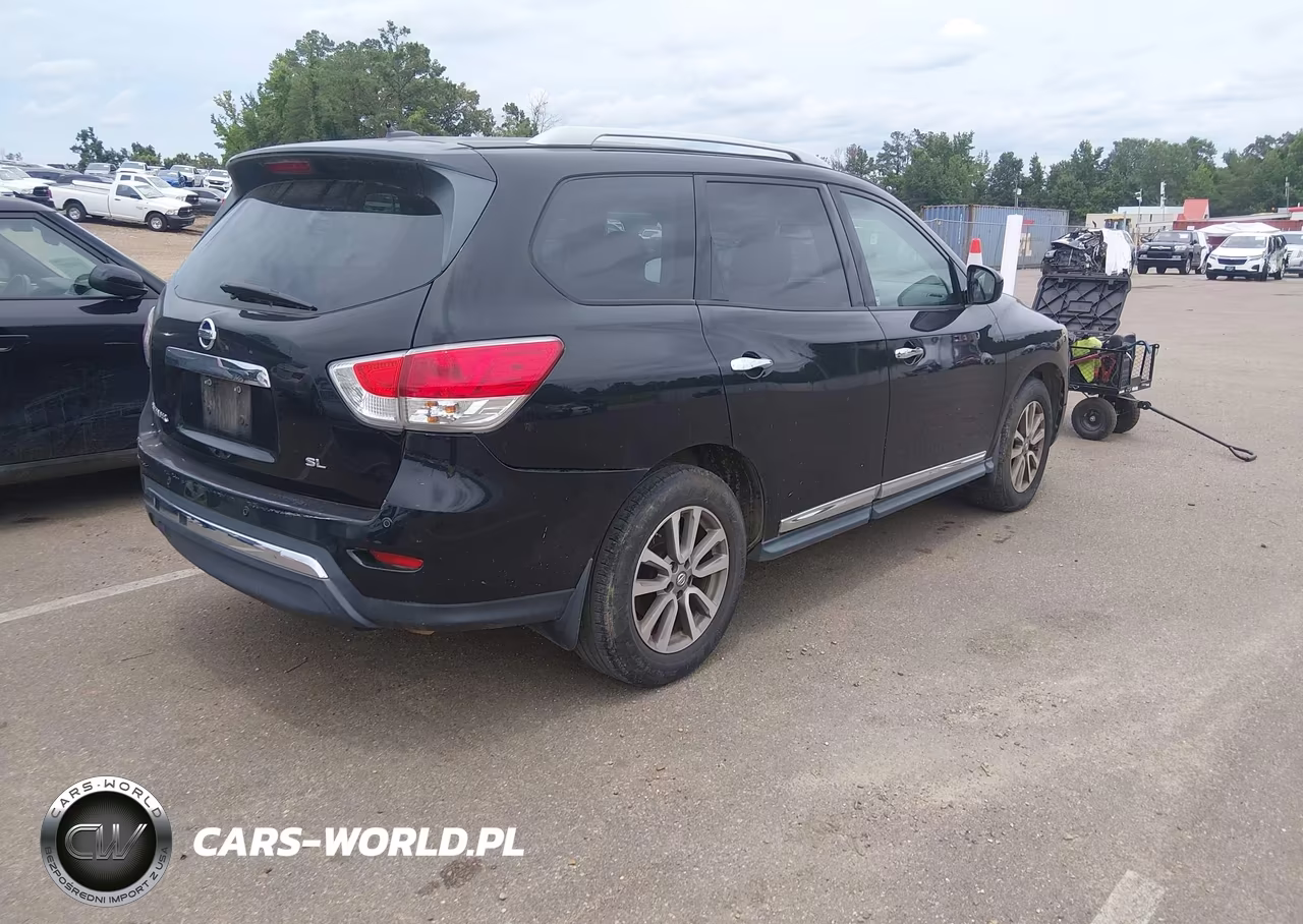 2014 Nissan Pathfinder Sl VIN:5N1AR2MNXEC693964 - 4