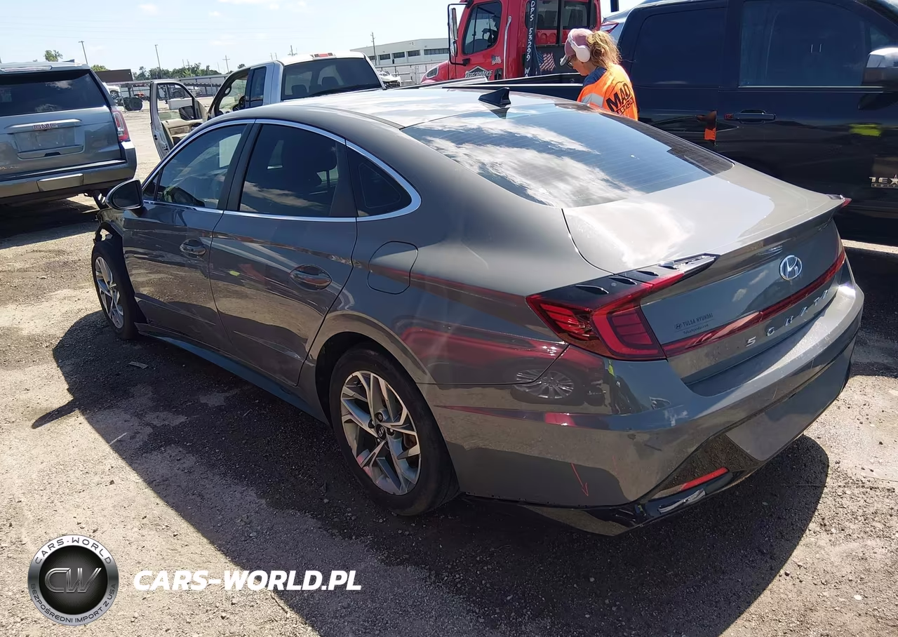 2020 Hyundai Sonata Sel VIN:5NPEL4JA2LH034170 - 3