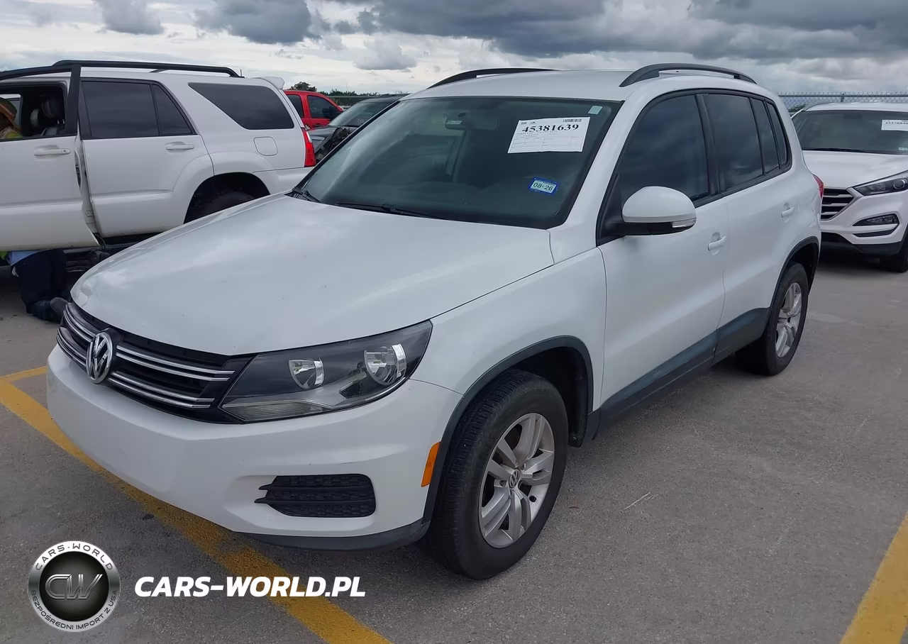 2015 Volkswagen Tiguan S VIN:WVGBV7AX4FW585617 - 2