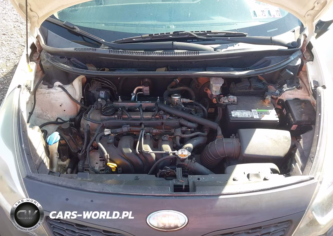 2013 Kia Rio Lx VIN:KNADM4A39D6268907 - 10