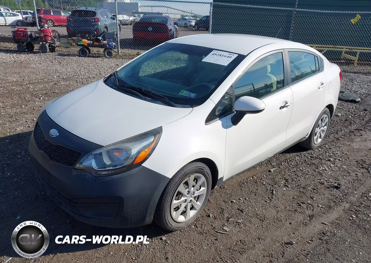 2013 Kia Rio Lx VIN:KNADM4A39D6268907 - 2