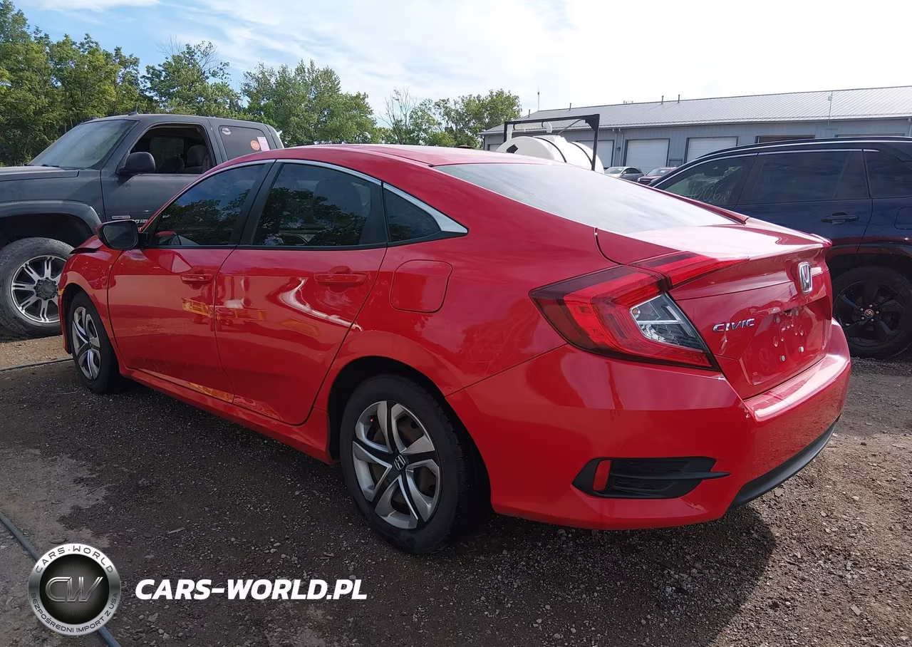 2018 Honda Civic Lx VIN:2HGFC2F52JH568961 - 3